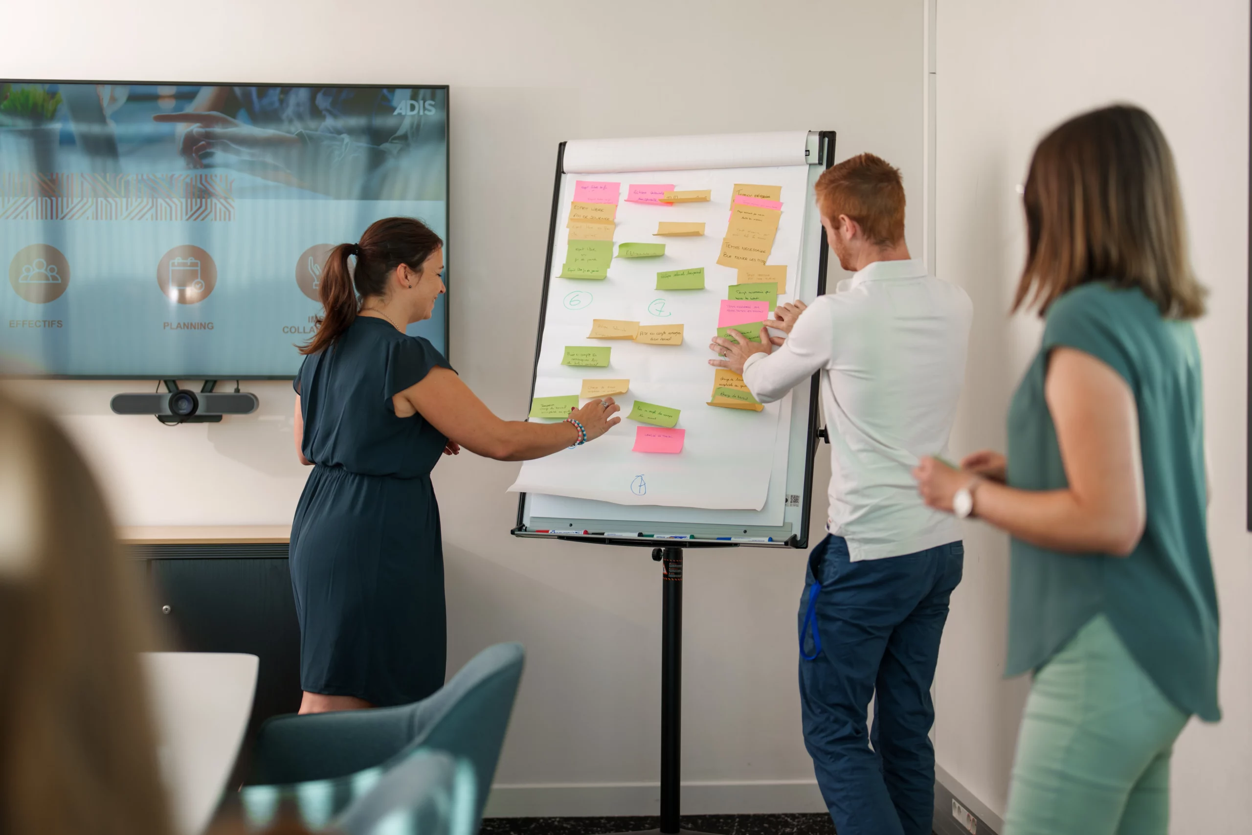 travail groupe bureaux